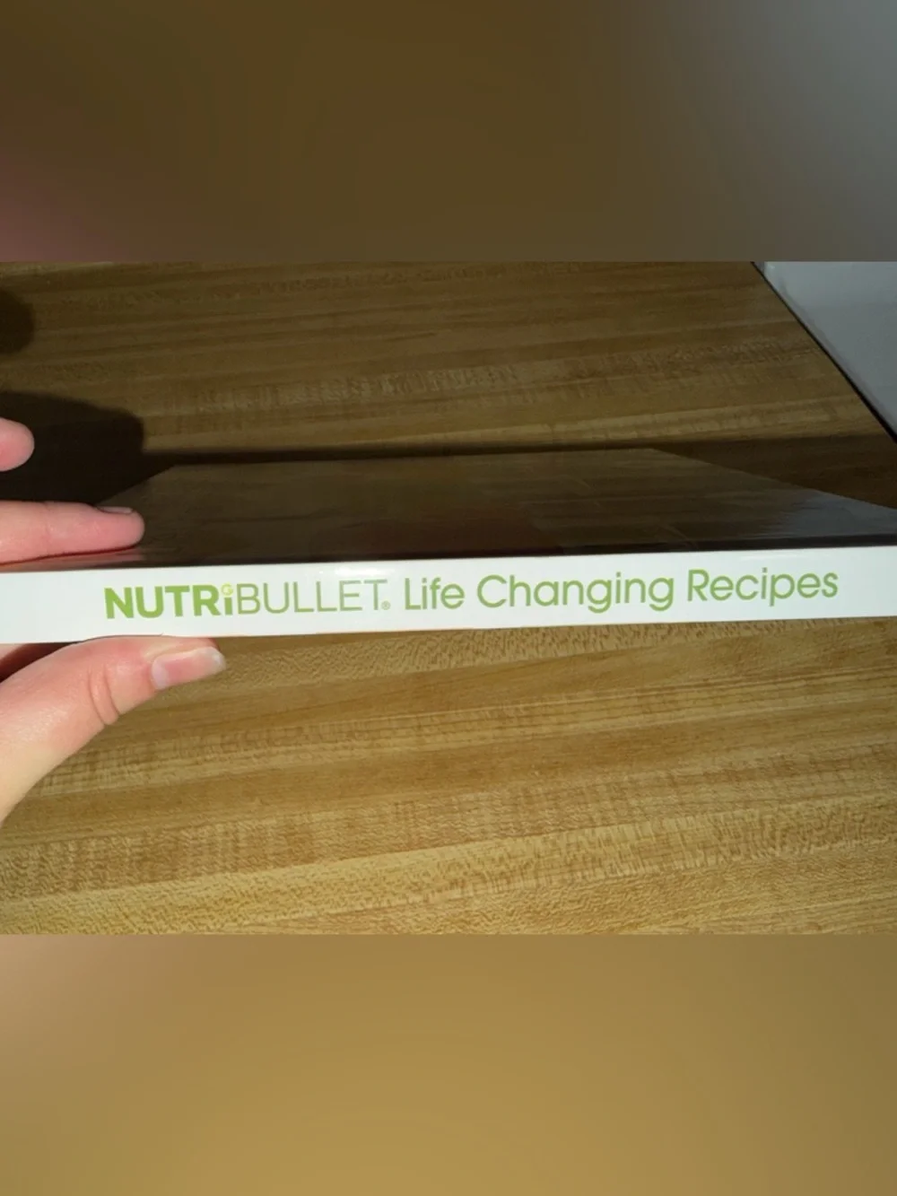Nutribullet Life Changing Recipes‎ Recipe Book - Colorful hard cover